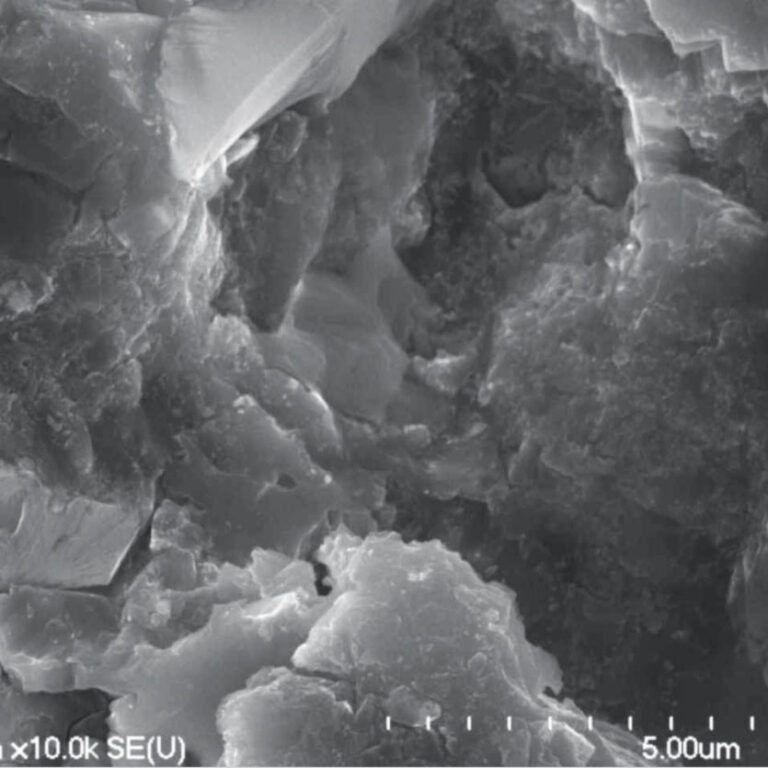 Callus implantátumok felületi mikrostruktúrája (MPS, SEM 10.000x)